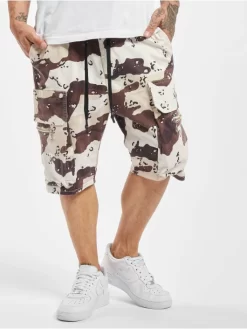 Herren Shorts Logan Denim Bermuda In Camouflage