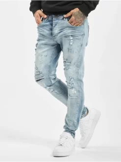 Herren Slim Fit Jeans Thor Superused In Blau