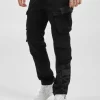 Herren Cargohose Scary Loose In Schwarz
