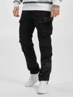 Herren Cargohose Scary Loose In Schwarz