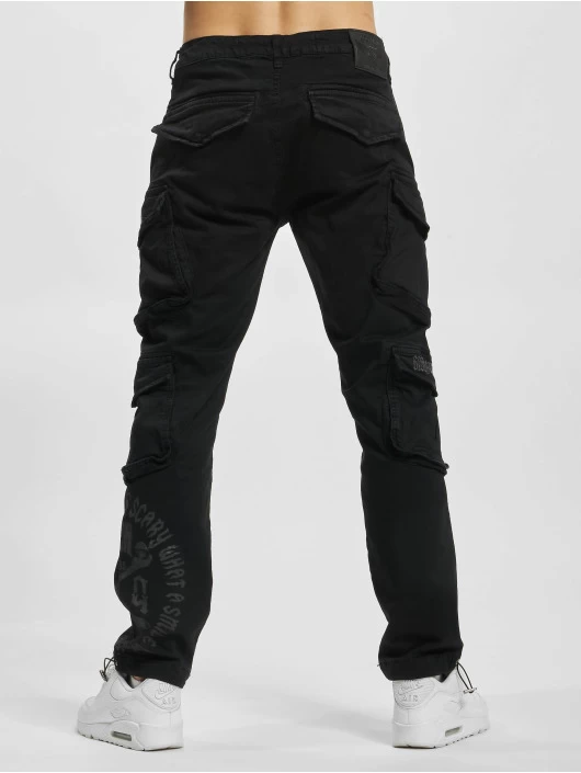 Herren Cargohose Scary Loose In Schwarz 2 Herren Cargohose Scary Loose In Schwarz – Bild 2