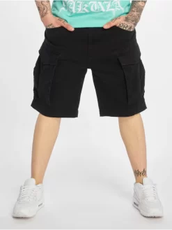 Herren Shorts Memento Mori In Schwarz